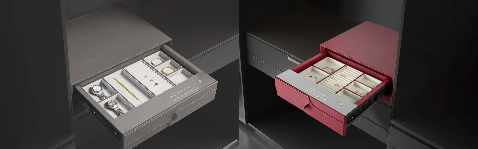 Luxury Drawer Safe with Jewelry Box