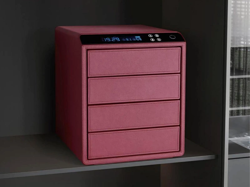 Luxury Leather Multi-Layer Safe