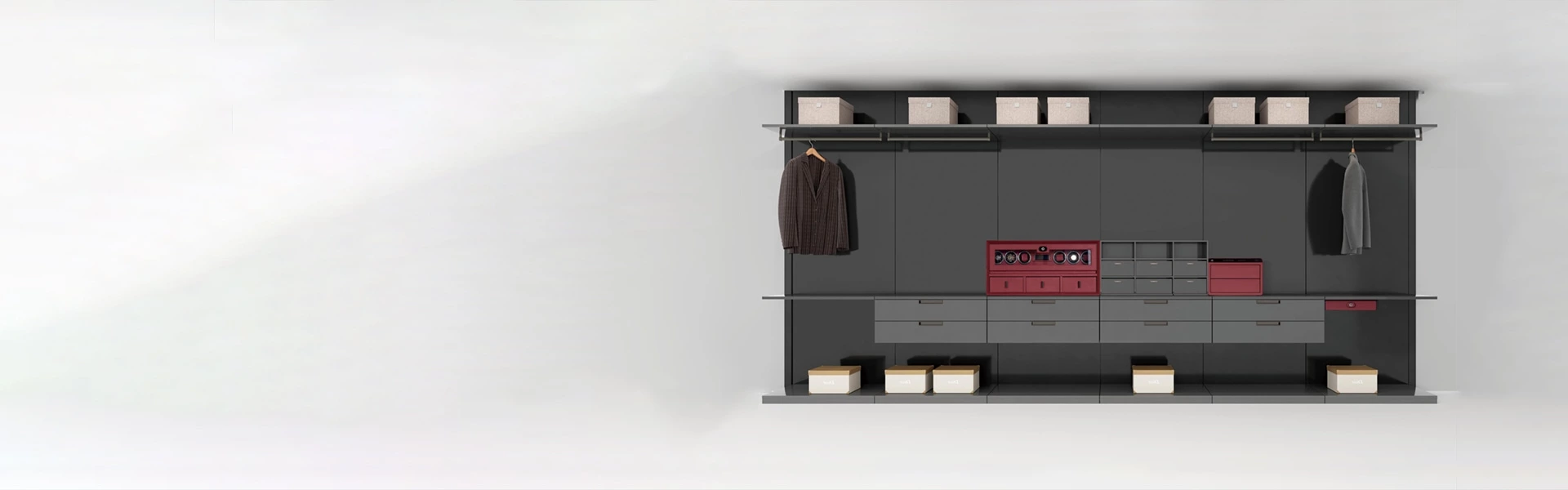 Luxury Leather Multi-Layer Safe