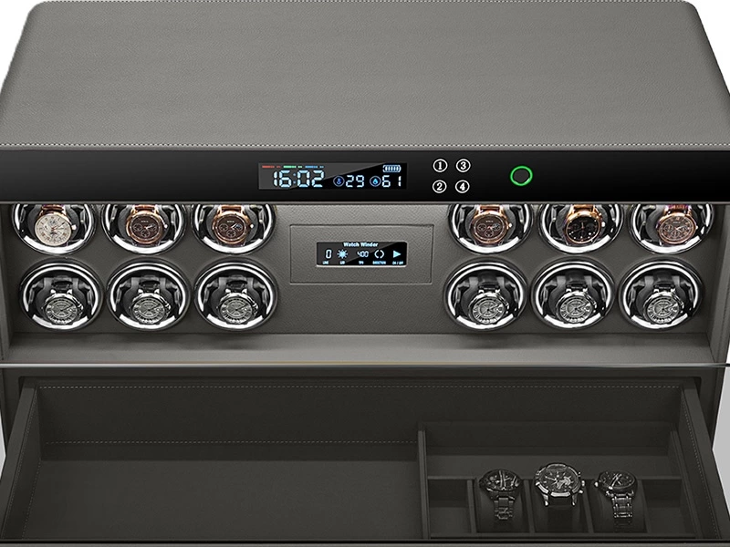 Rocker Leather Safe Deposit Box