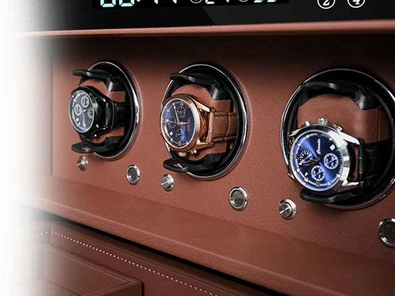 Rocker Leather Safe Deposit Box