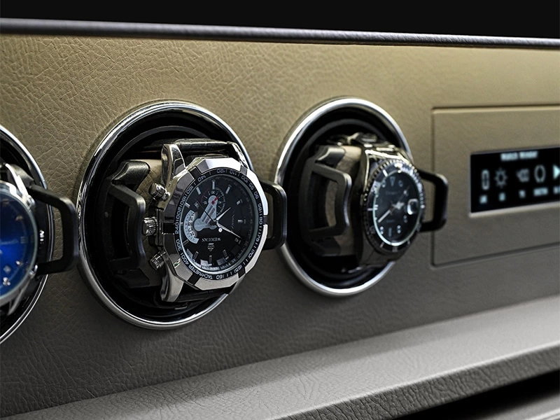 Rocker Leather Safe Deposit Box